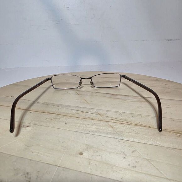 Ray-Ban RB 6103 2511 Rectangle Brown Eyeglasses Frame 51-17-140 Frames Only - Picture 4 of 8